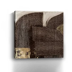 Kirklands Home to Gold Canvas Art Print, 40x40 in. Brown Sale