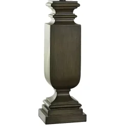 Kirklands Home Brown Traditional Rectangular Table Lamp Clearance