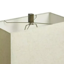 Kirklands Home Brown Traditional Rectangular Table Lamp Clearance