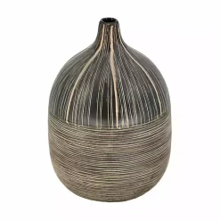 Vases>Kirklands Home Tribal Vase Brown