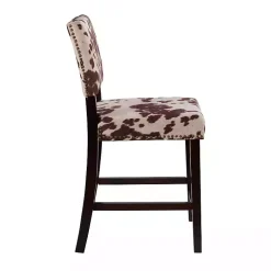 Kirklands Home Udder Madness Counter Stool Brown Best