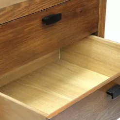 Kirklands Home Vivara 2-Drawer Nightstand Brown Clearance