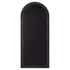 Kirklands Home Windowpane Arch Geoffrey Mirror Brown New