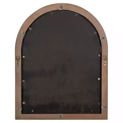 Kirklands Home Windowpane Arch Nala Mirror Brown Outlet