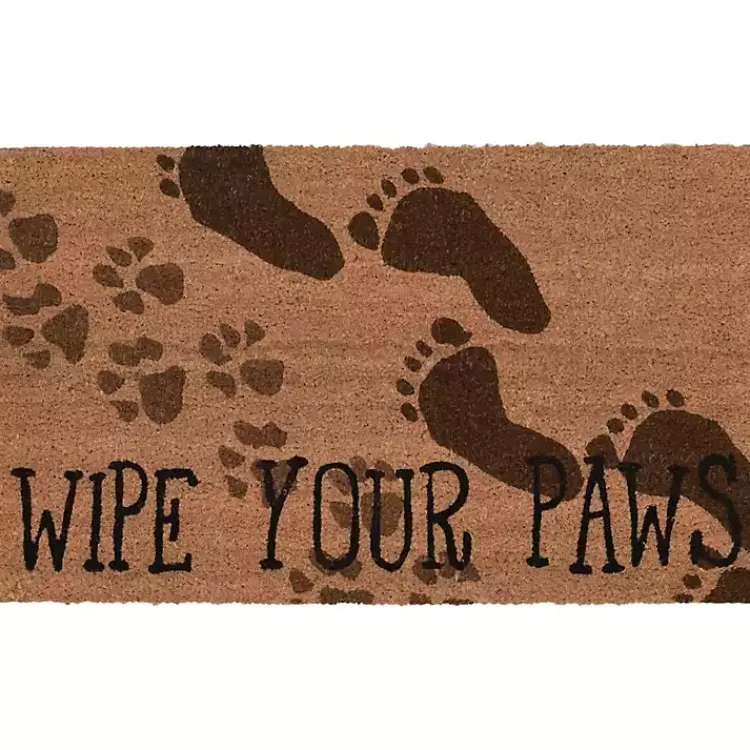 Kirklands Home Wipe Your Paws Doormat Brown Online