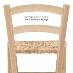 Kirklands Home Wood and Seagrass Counter Stools, Set of 2 Brown Best