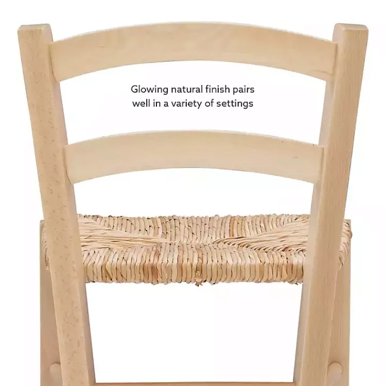 Kirklands Home Wood and Seagrass Counter Stools, Set of 2 Brown Best