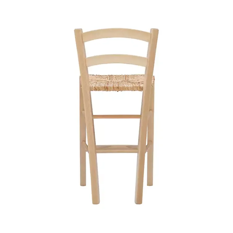 Kirklands Home Wood and Seagrass Counter Stools, Set of 2 Brown Best