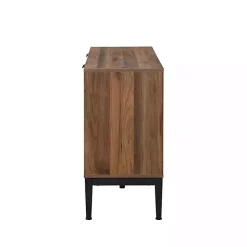 Kirklands Home Wood Chevron 4-Door Sideboard Brown Online