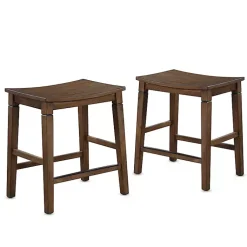 Kirklands Home Wood Counter Stool 5-pc. Dining Set Brown Sale