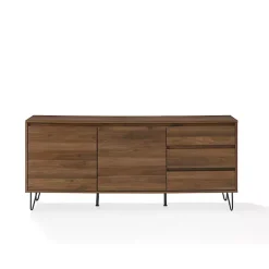 Kirklands Home Wood Hairpin Legs Media Cabinet Brown
