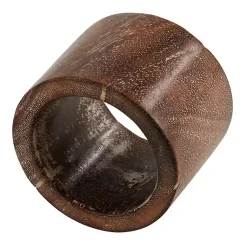 Kirklands Home Wood Napkin Rings, Set of 4 Brown Outlet