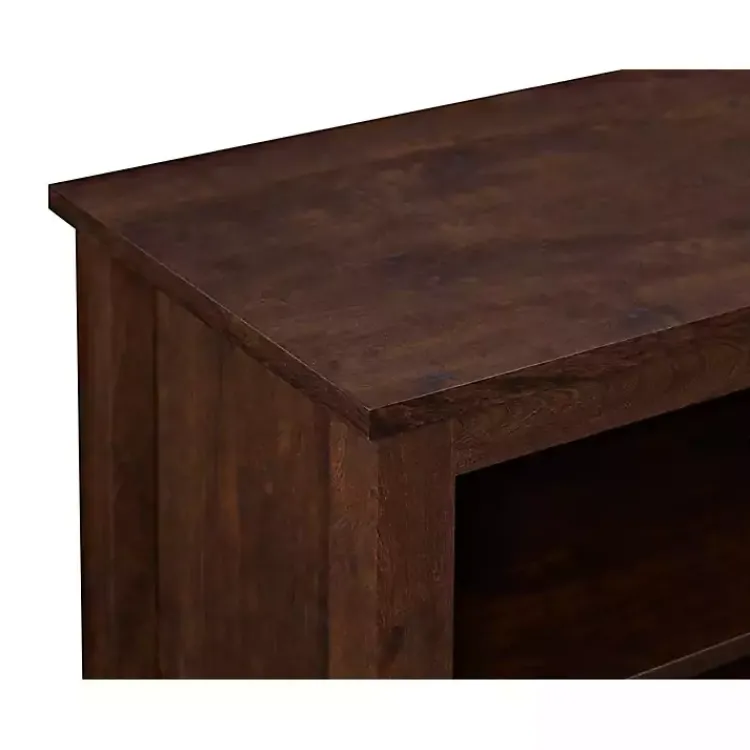 Kirklands Home Wood TV Stand, 58 in. Brown