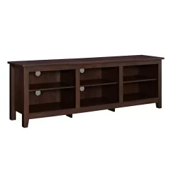 Kirklands Home Wood TV Stand, 70 in. Brown Clearance