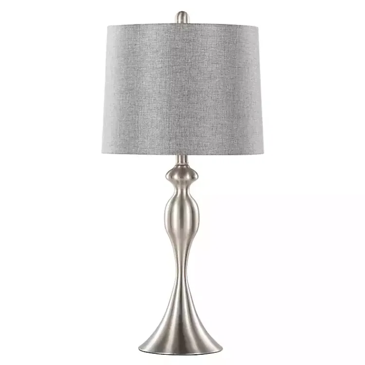 Kirklands Home Brushed Nickel Ashley Table Lamps, Set of 2 Online