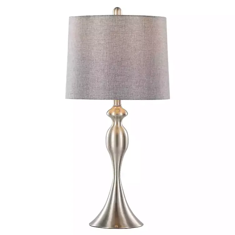 Kirklands Home Brushed Nickel Ashley Table Lamps, Set of 2 Online