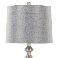 Kirklands Home Brushed Nickel Ashley Table Lamps, Set of 2 Online
