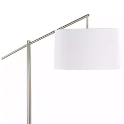 Kirklands Home Brushed Nickel Cassie Floor Lamp New