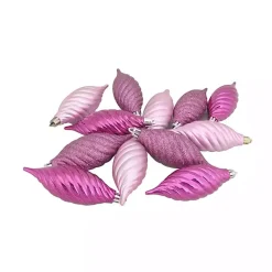 Christmas Ornaments>Kirklands Home Bubblegum Shatterproof Christmas Ornament Set Pink