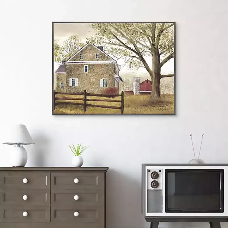Kirklands Home Bucks County Homestead Framed Canvas Art Print Clearance