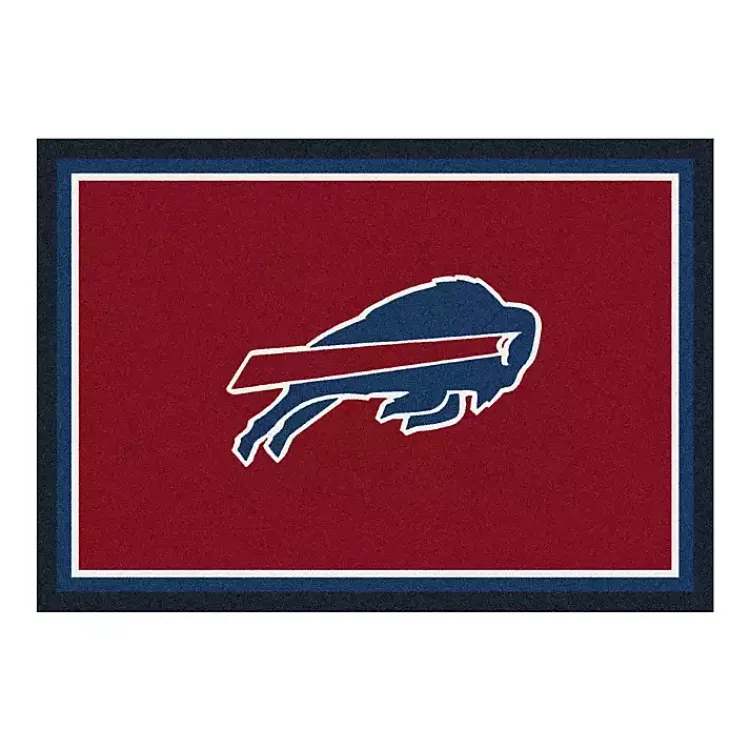 Kirklands Home Buffalo Bills Area Rug, 4x6 Red Sale
