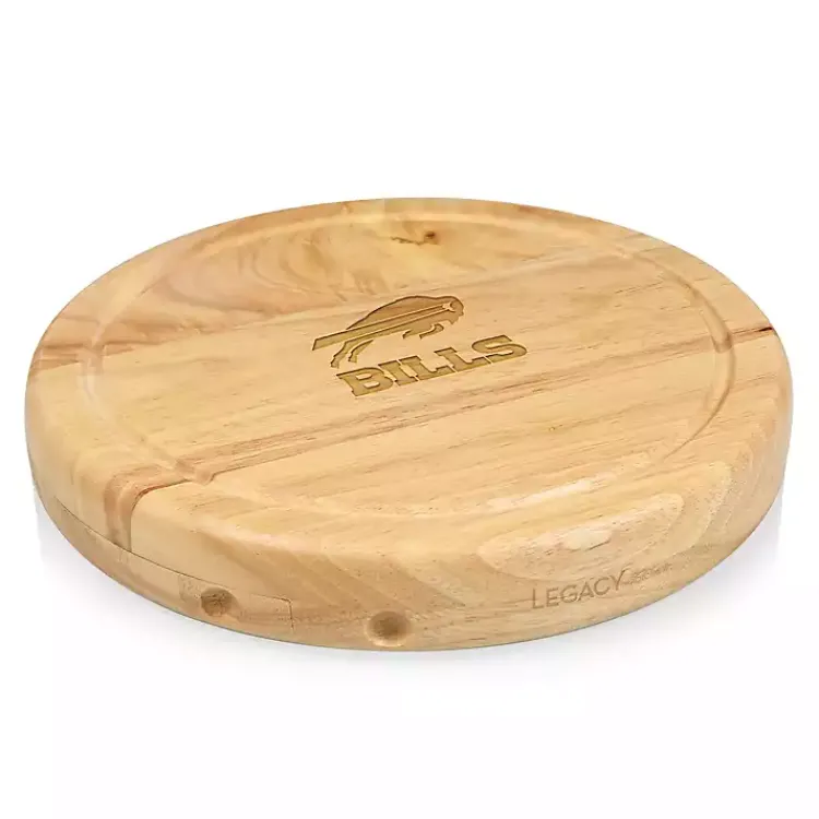 Kirklands Home Buffalo Bills Cheese Board and Tool Set Tan Hot
