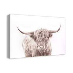 Kirklands Home Bullie Boy Sepia Canvas Art Print Tan Sale
