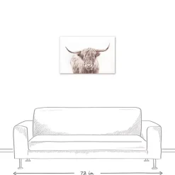 Kirklands Home Bullie Boy Sepia Canvas Art Print Tan Sale