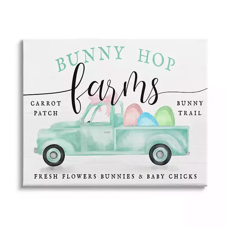 Easter Decorations>Kirklands Home Bunny Hop Farm Framed Easter Wall Art