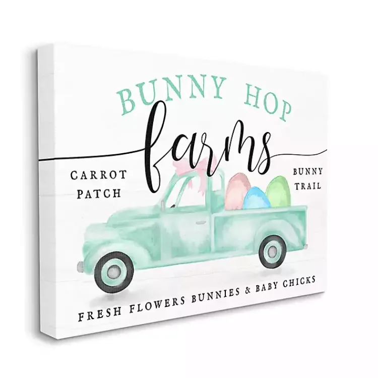 Easter Decorations>Kirklands Home Bunny Hop Farm Framed Easter Wall Art