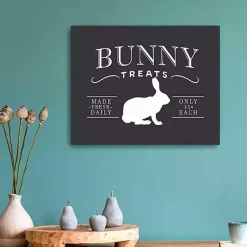 Easter Decorations>Kirklands Home Bunny Treats Easter Canvas Art Print