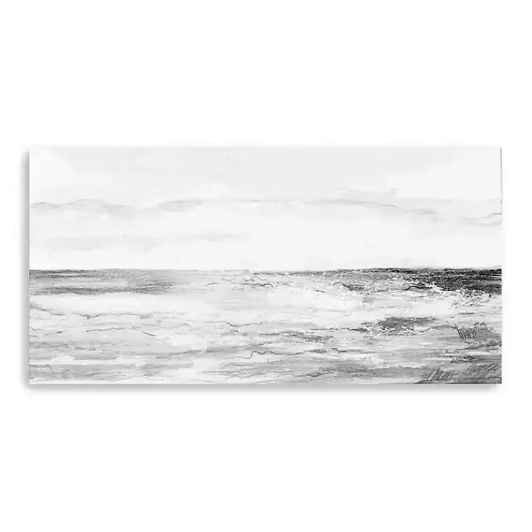 Kirklands Home By The Soft Beach Canvas Art Print, 60x30 in. Best