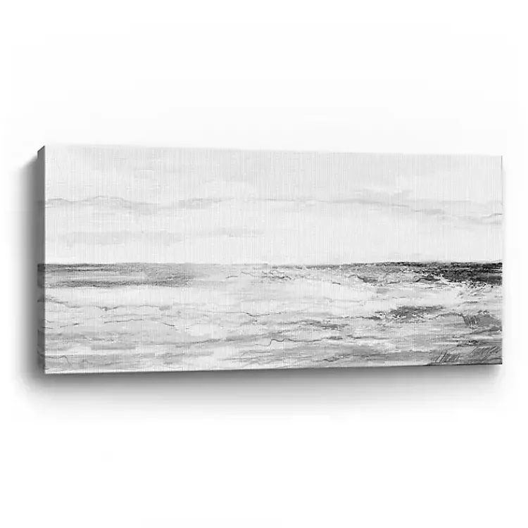 Kirklands Home By The Soft Beach Canvas Art Print, 60x30 in. Best