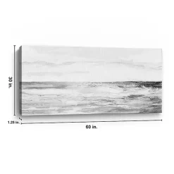 Kirklands Home By The Soft Beach Canvas Art Print, 60x30 in. Best