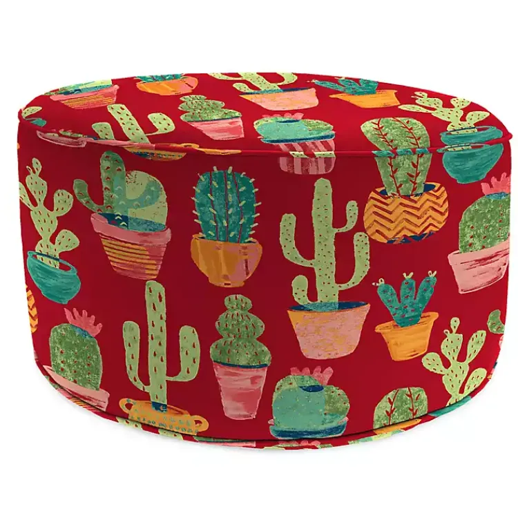 Kirklands Home Cactus Cetera Outdoor Pouf Outlet