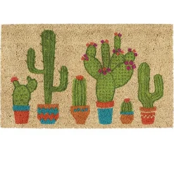 Kirklands Home Cactus Family Coir Doormat Online