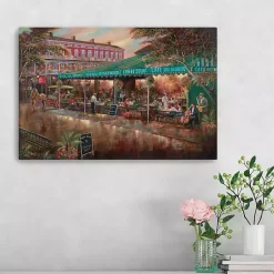 Mardi Gras Decorations>Kirklands Home Café du Monde Canvas Art Print, 24x16 in.