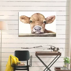 Kirklands Home Calf Giclee Canvas Art Print, 40x26 Brown