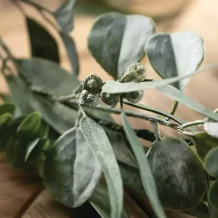 Stems & Bouquets>Kirklands Home Cali Eucalyptus Garland Green