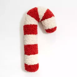 Pillows>Kirklands Home Candy Cane Shaped Pillow