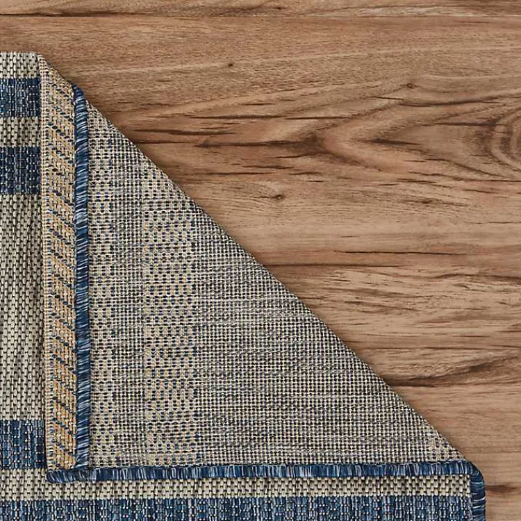 Kirklands Home Captiva Nautical Helm Outdoor Area Rug, 7x9 Outlet
