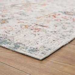 Kirklands Home Caramel Botanical Indoor/Outdoor Area Rug, 5x7 Hot