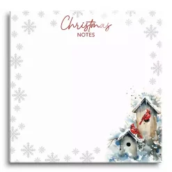 Christmas Art & Wall Decor>Kirklands Home Cardinal Christmas Note Dry Erase Board, 12x12 in.