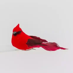 Christmas Ornaments>Kirklands Home Cardinal Clip-On Christmas Ornaments, Set of 24 Red