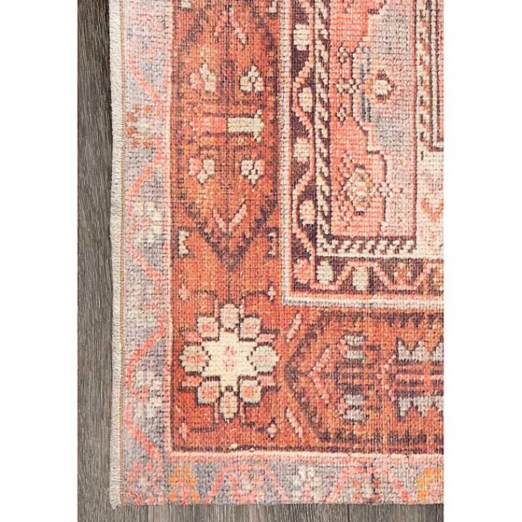 Kirklands Home Carla Flatweave Area Rug, 5x7 Red Best