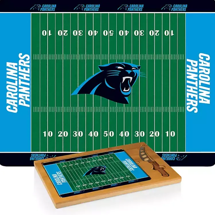 Kirklands Home Carolina Panthers Cutting Board & Knife Set Discount