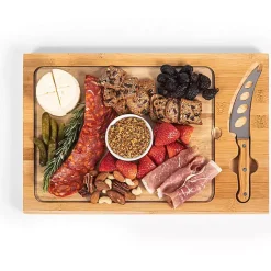 Kirklands Home Carolina Panthers Cutting Board & Knife Set Discount