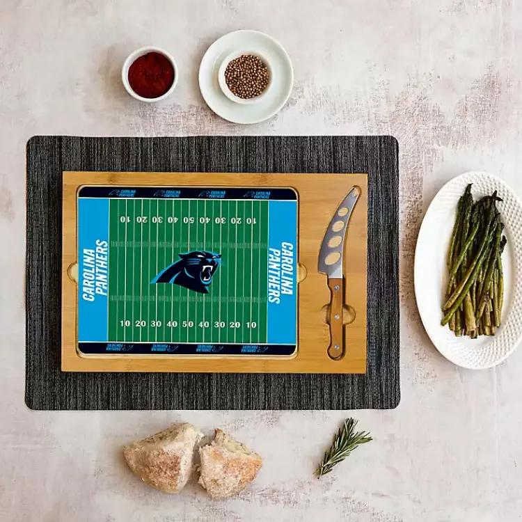 Kirklands Home Carolina Panthers Cutting Board & Knife Set Discount