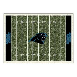 Kirklands Home Carolina Panthers Home Field Area Rug, 6x8 Clearance