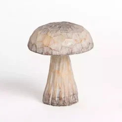 Statues & Figurines>Kirklands Home Carved Mushroom Figurine, 7 in.